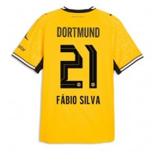 Borussia Dortmund Fabio Silva #21 Hemmatröja 2026-27 Korta ärmar